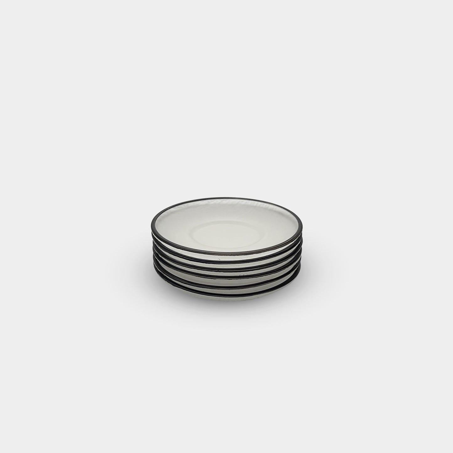 Elegant Foggy Curved Tea Cup Set of 6