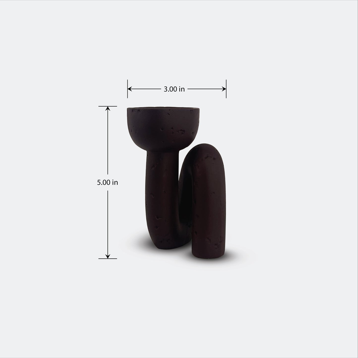 Modern Twist Incense Burner