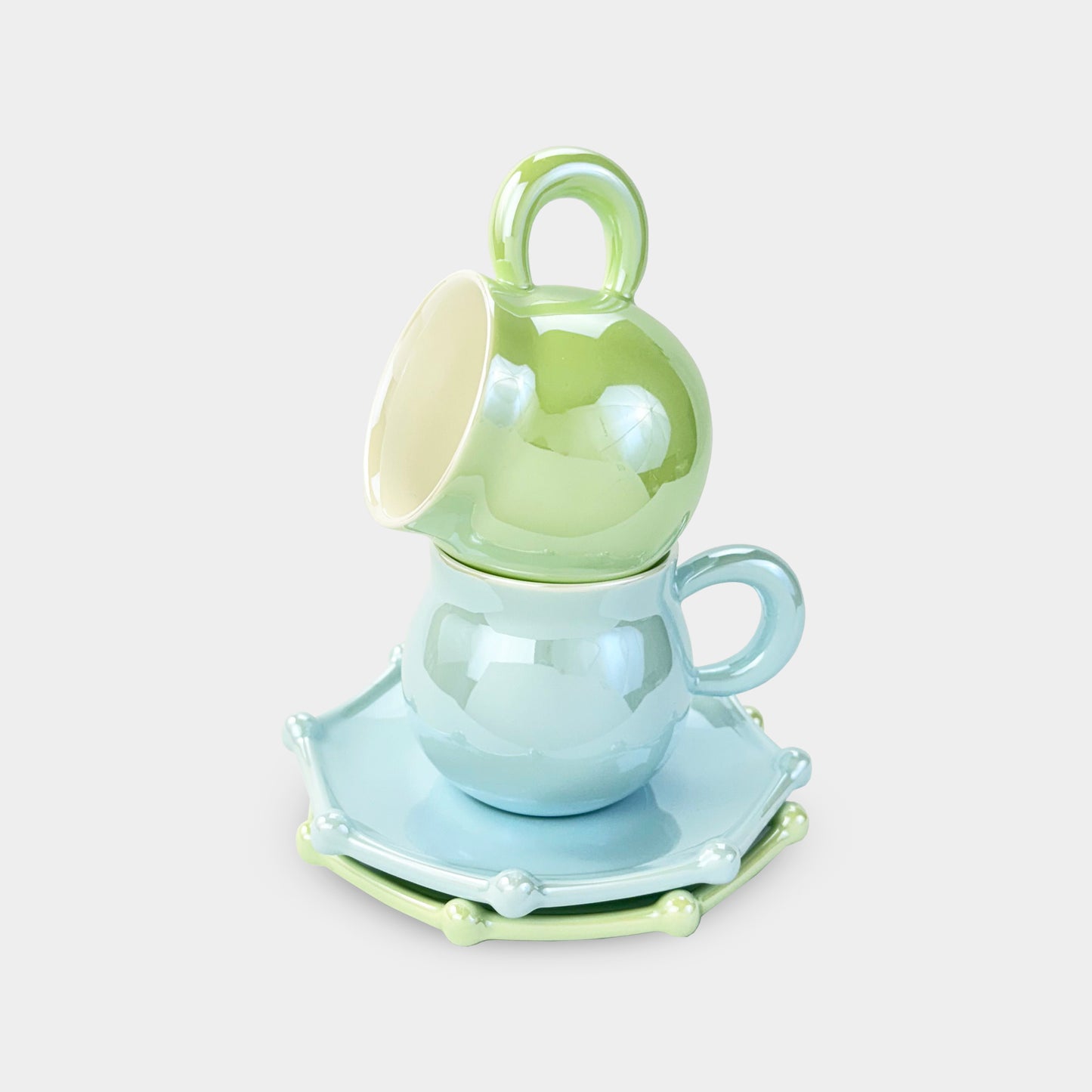 Pearl Glow Cup Set – 6 Colors