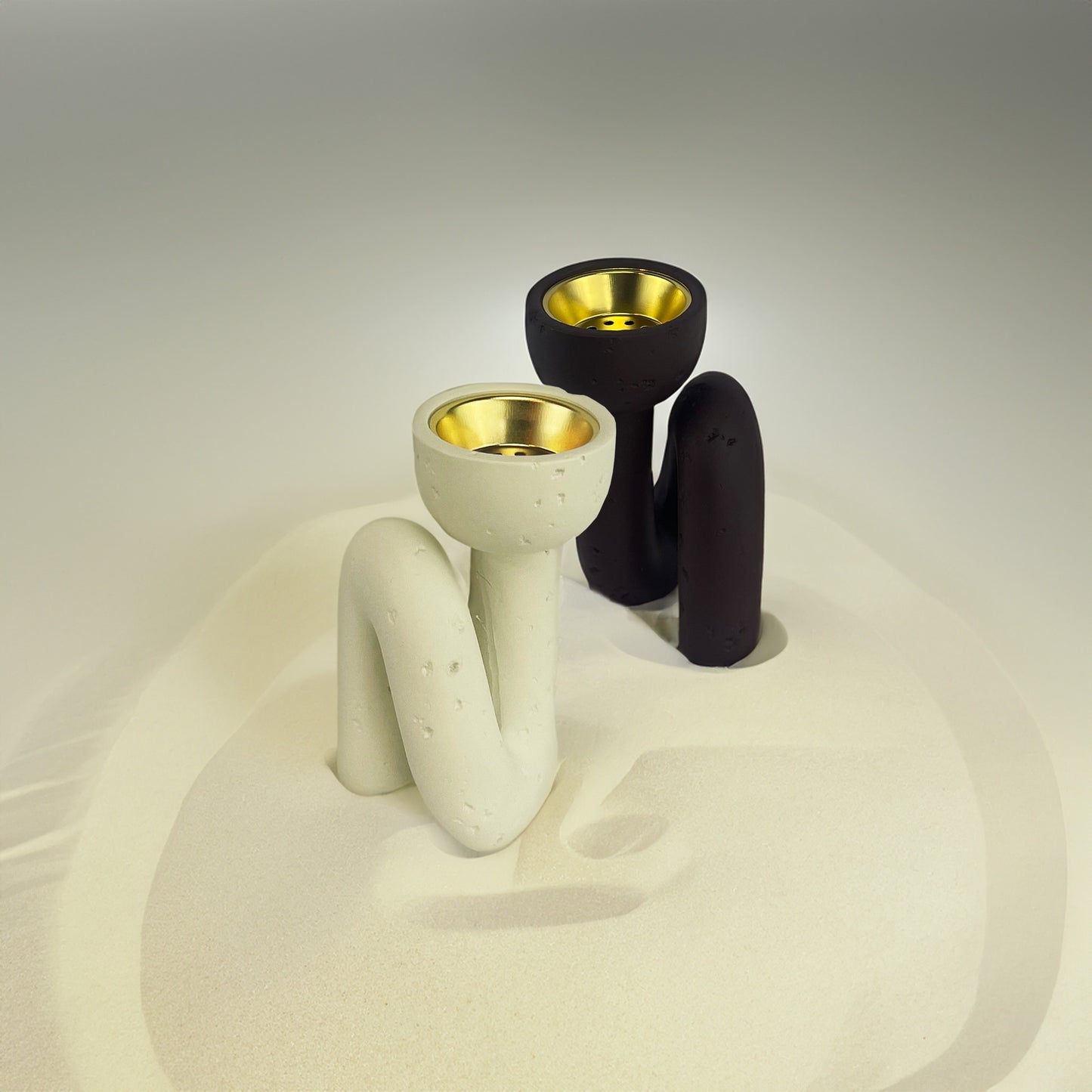 Modern Twist Incense Burner