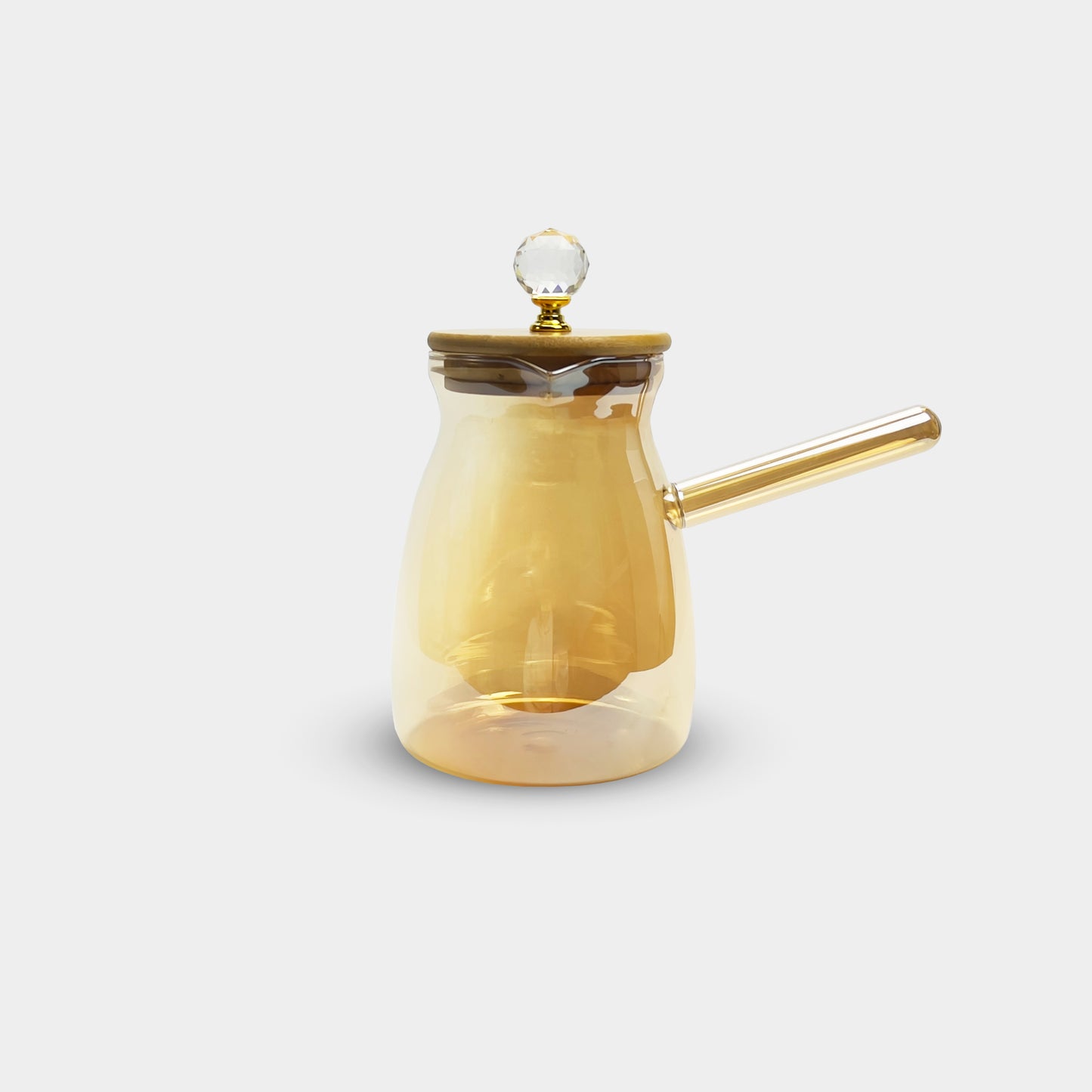 Large Crystal Luxe Coffee Pot