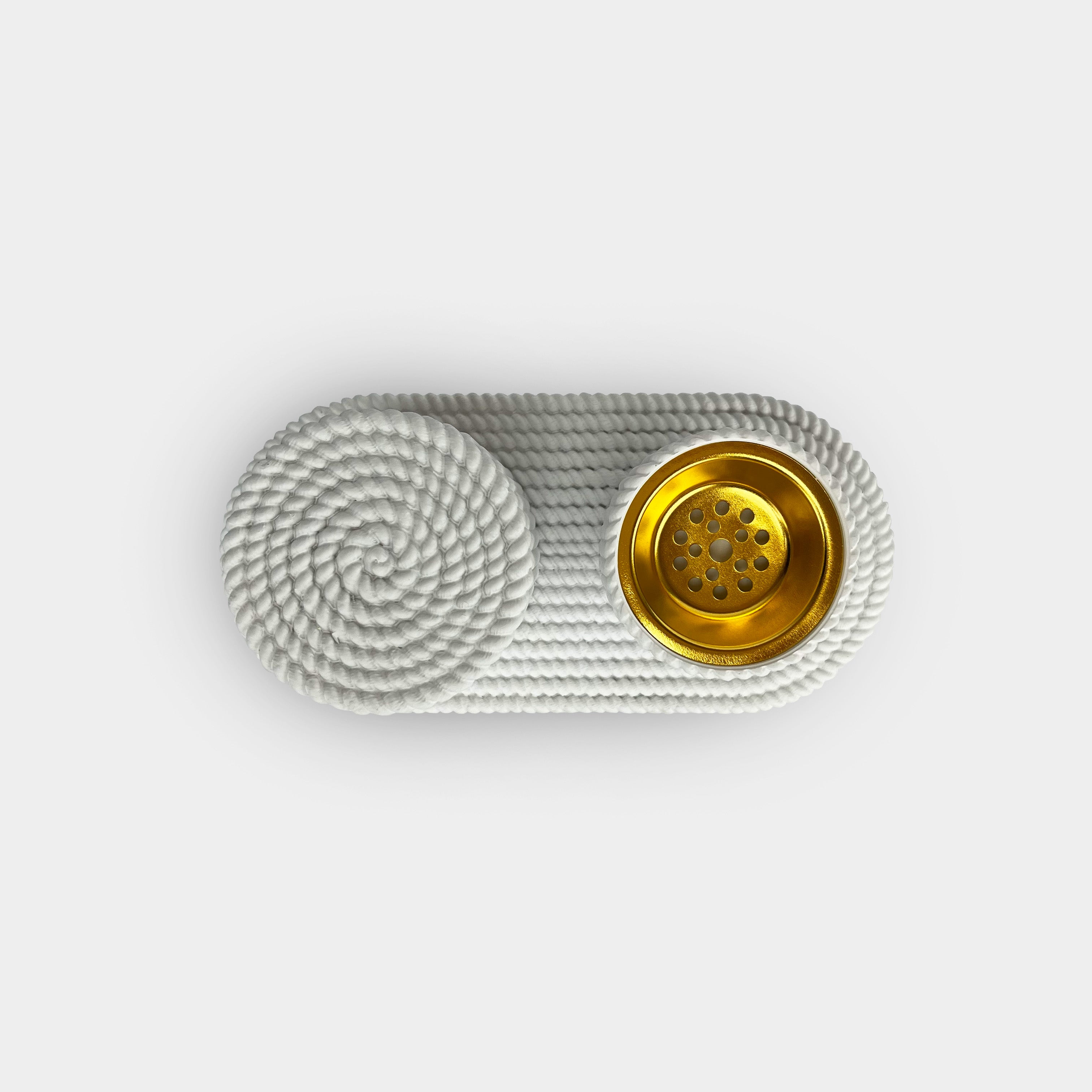 Braided Rope Incense Burner Set