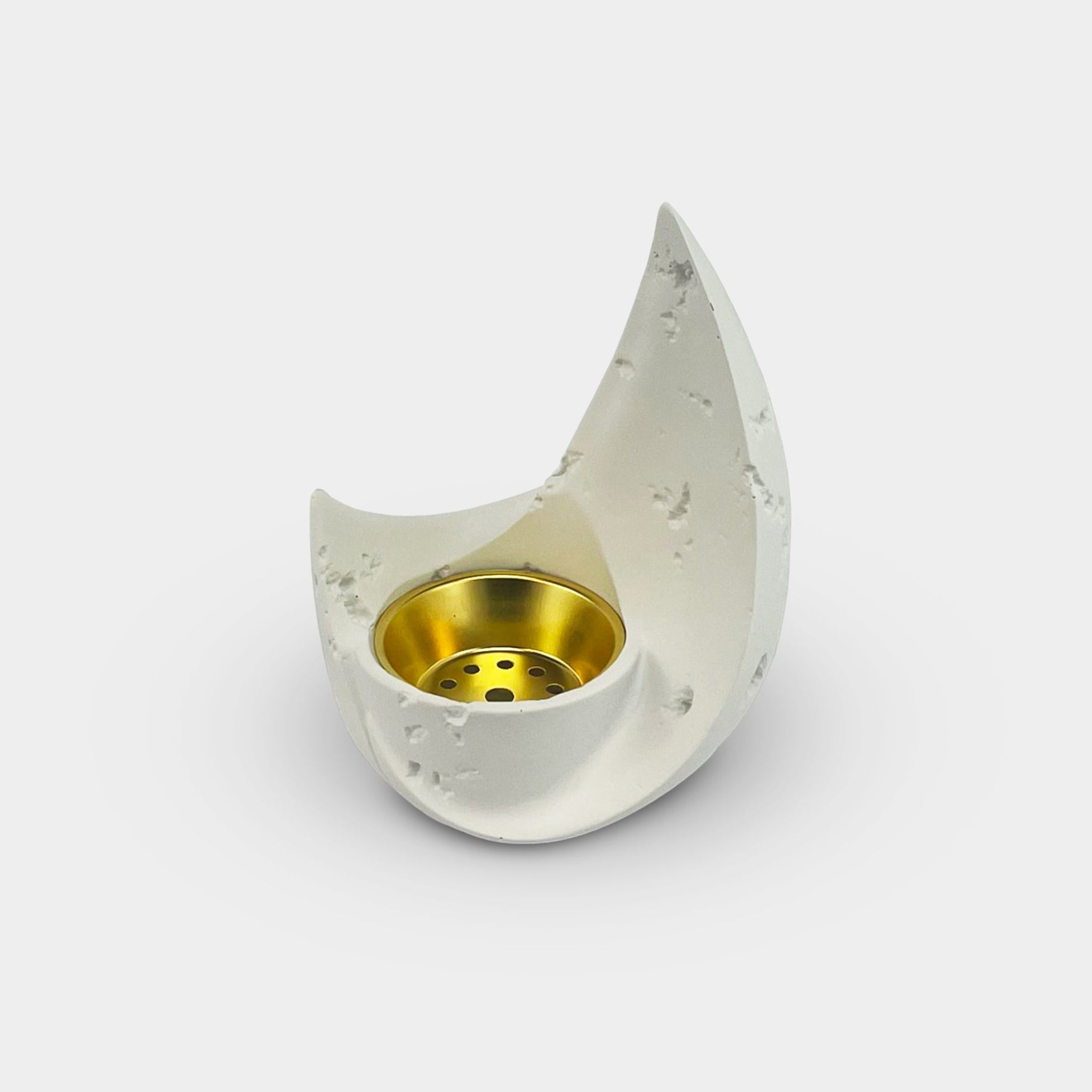 Moon-Shaped Incense Burner