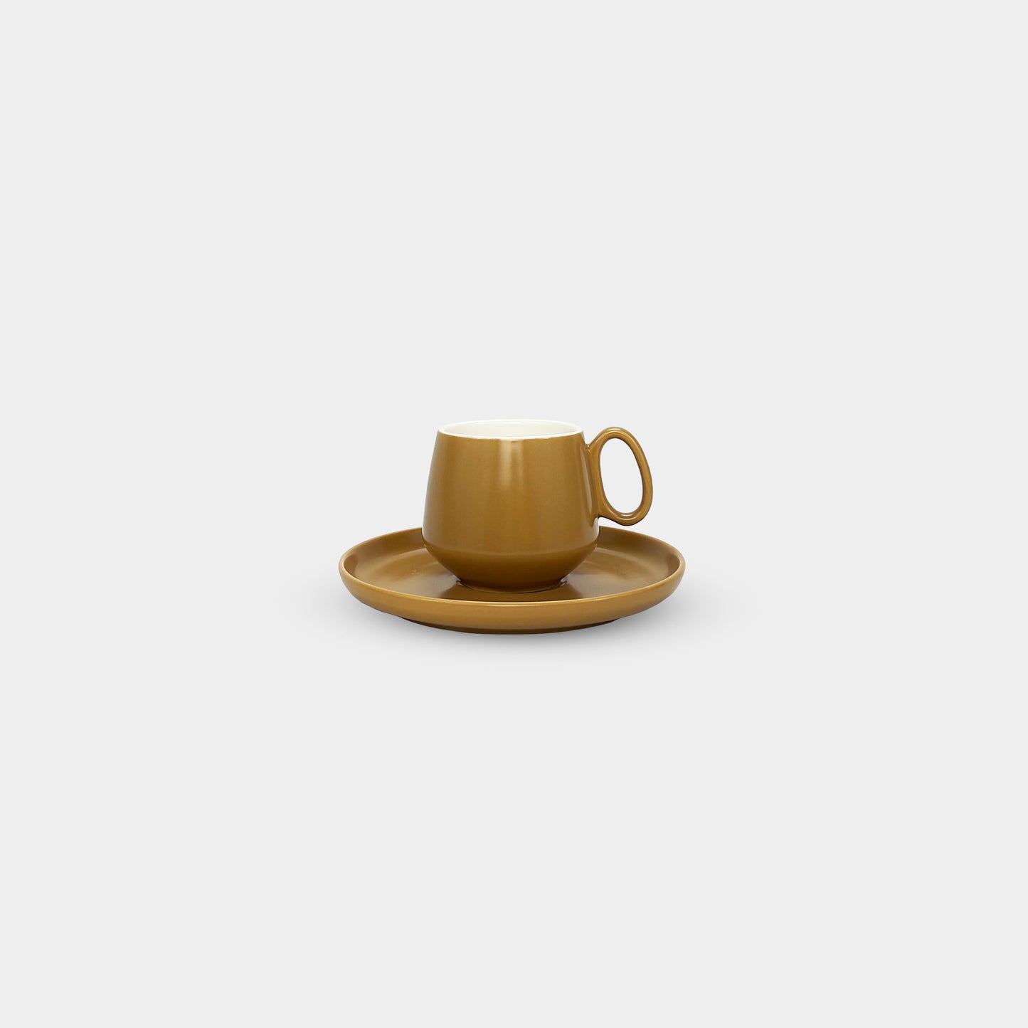 Brown Minimalist Coffee/Tea Cup Set of 6