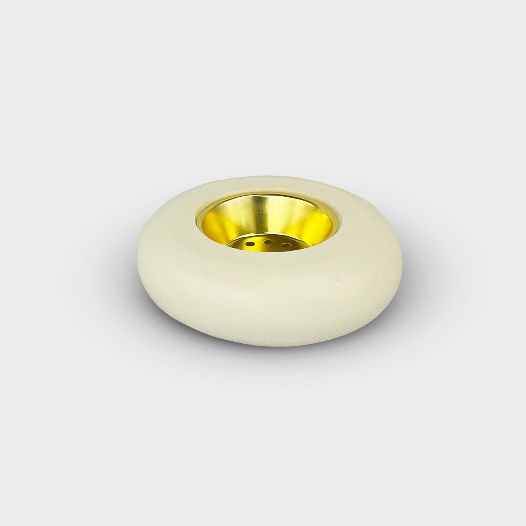 Serenity Ring Beige Incense Burner