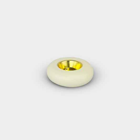 Serenity Ring Beige Incense Burner