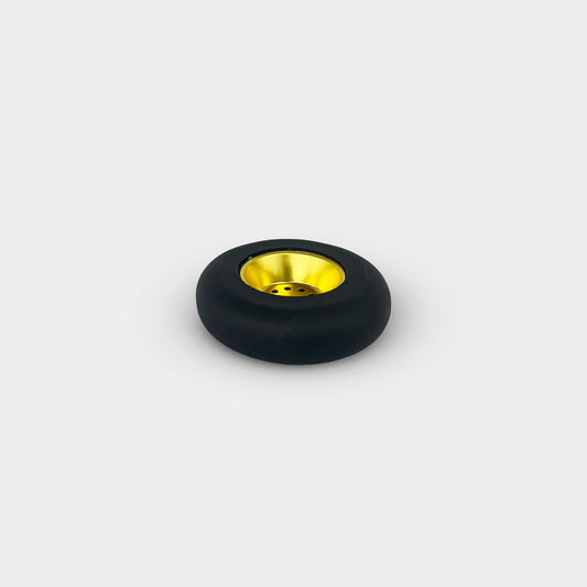 Serenity Ring Black Incense Burner