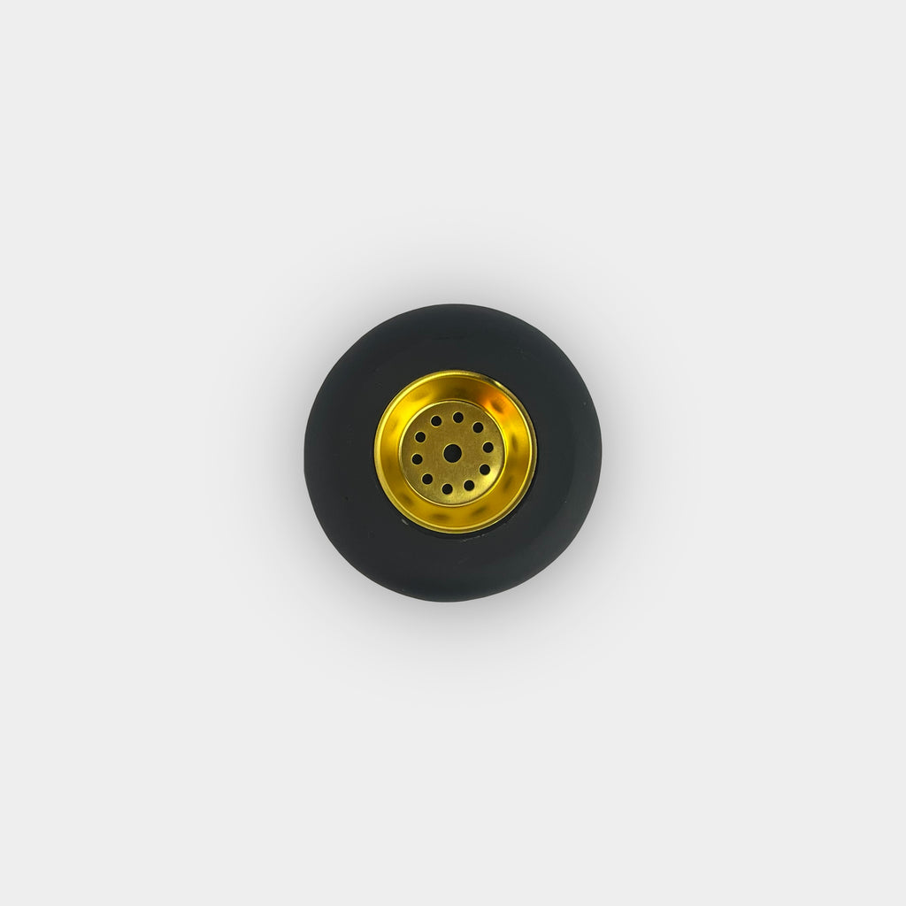 Serenity Ring Black Incense Burner