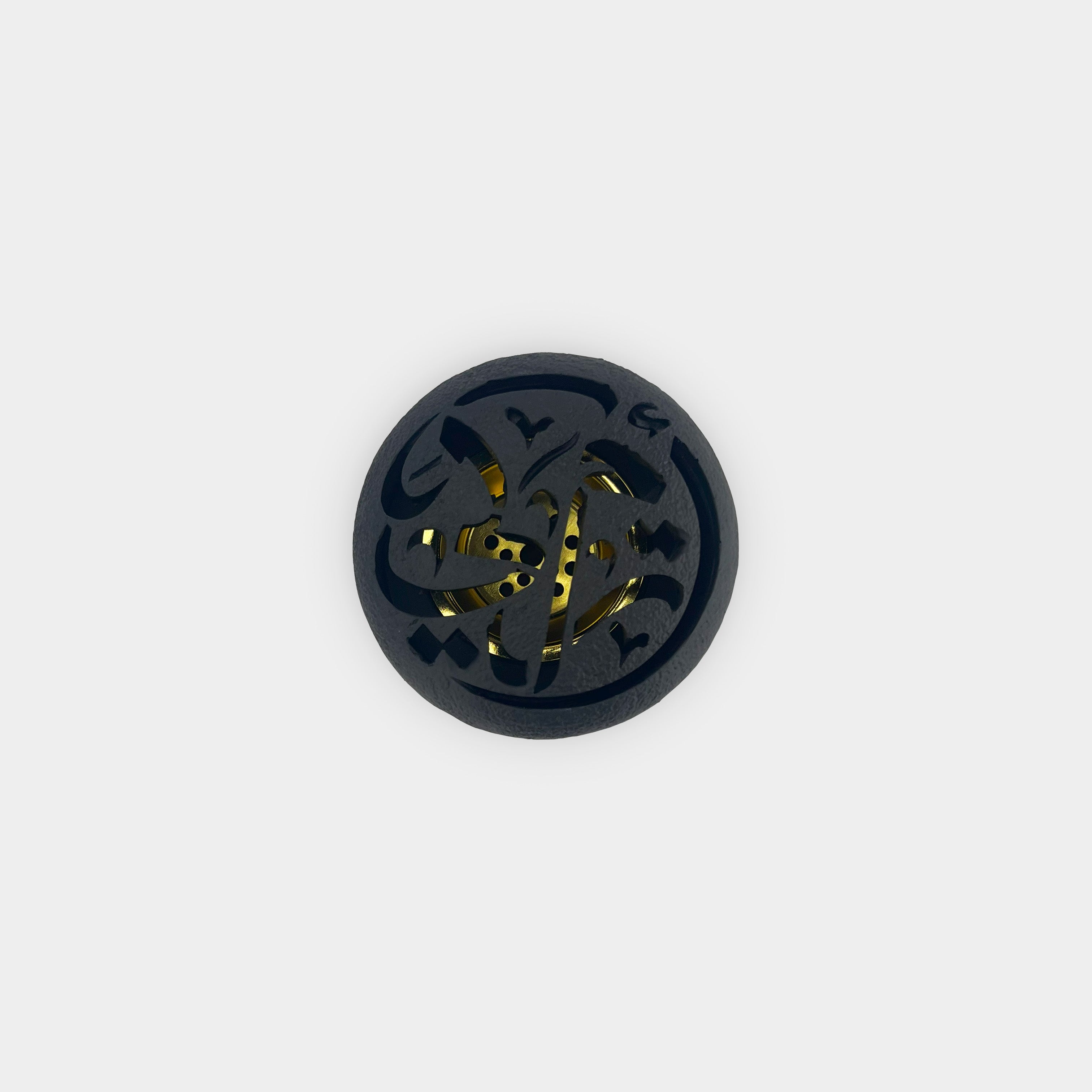 Modern Black Incense Burner Set