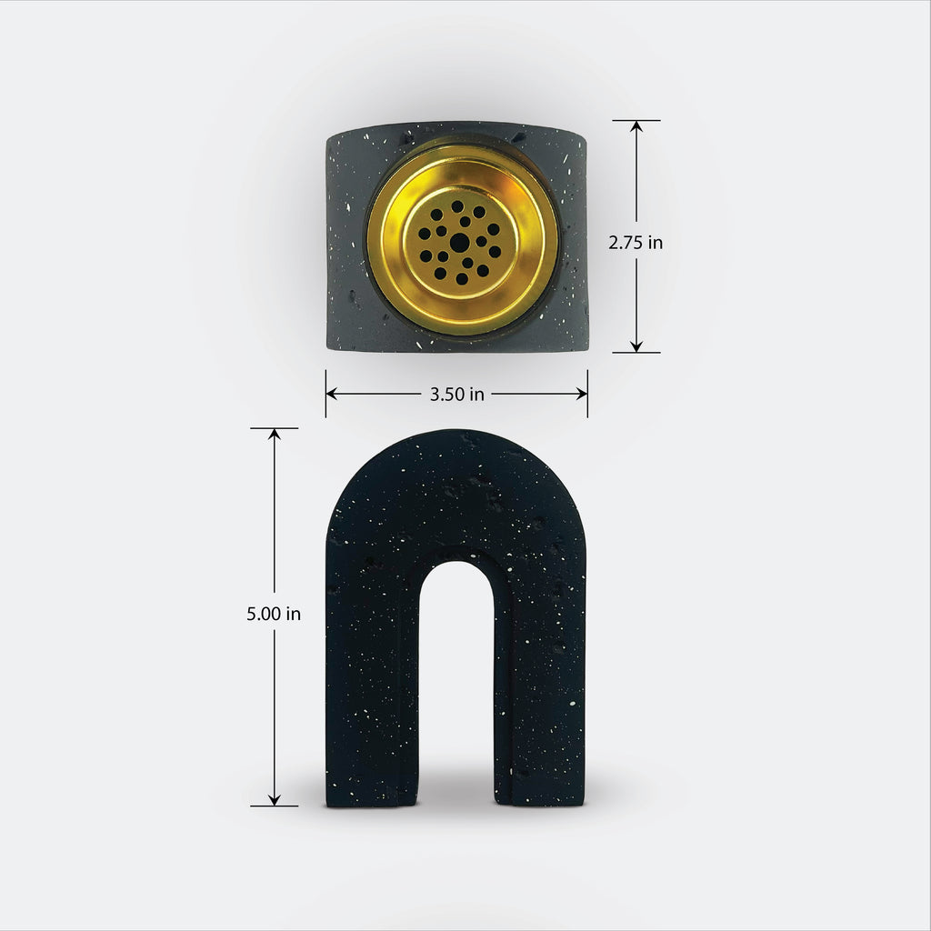 Archway Black Incense Burner
