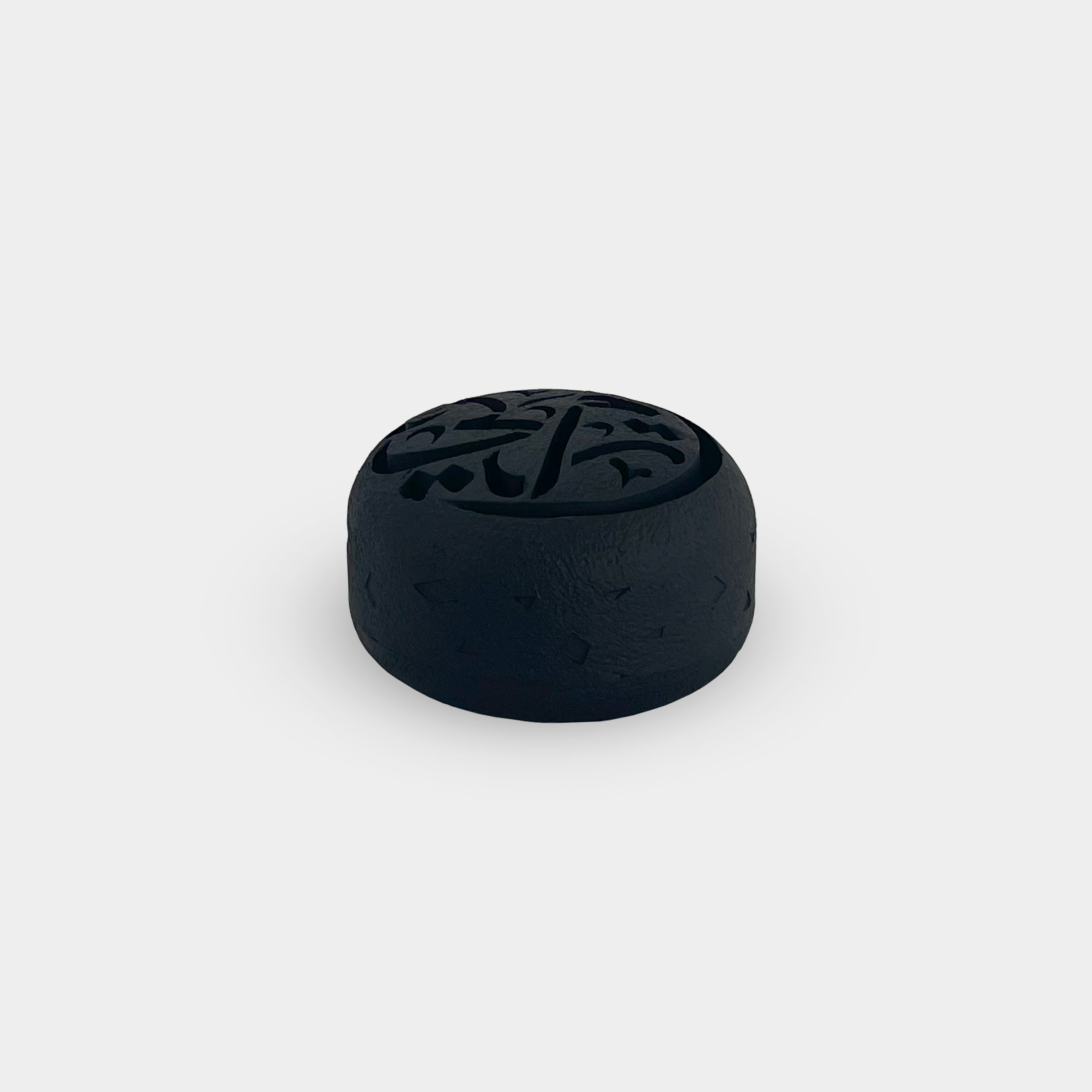 Modern Black Incense Burner Set