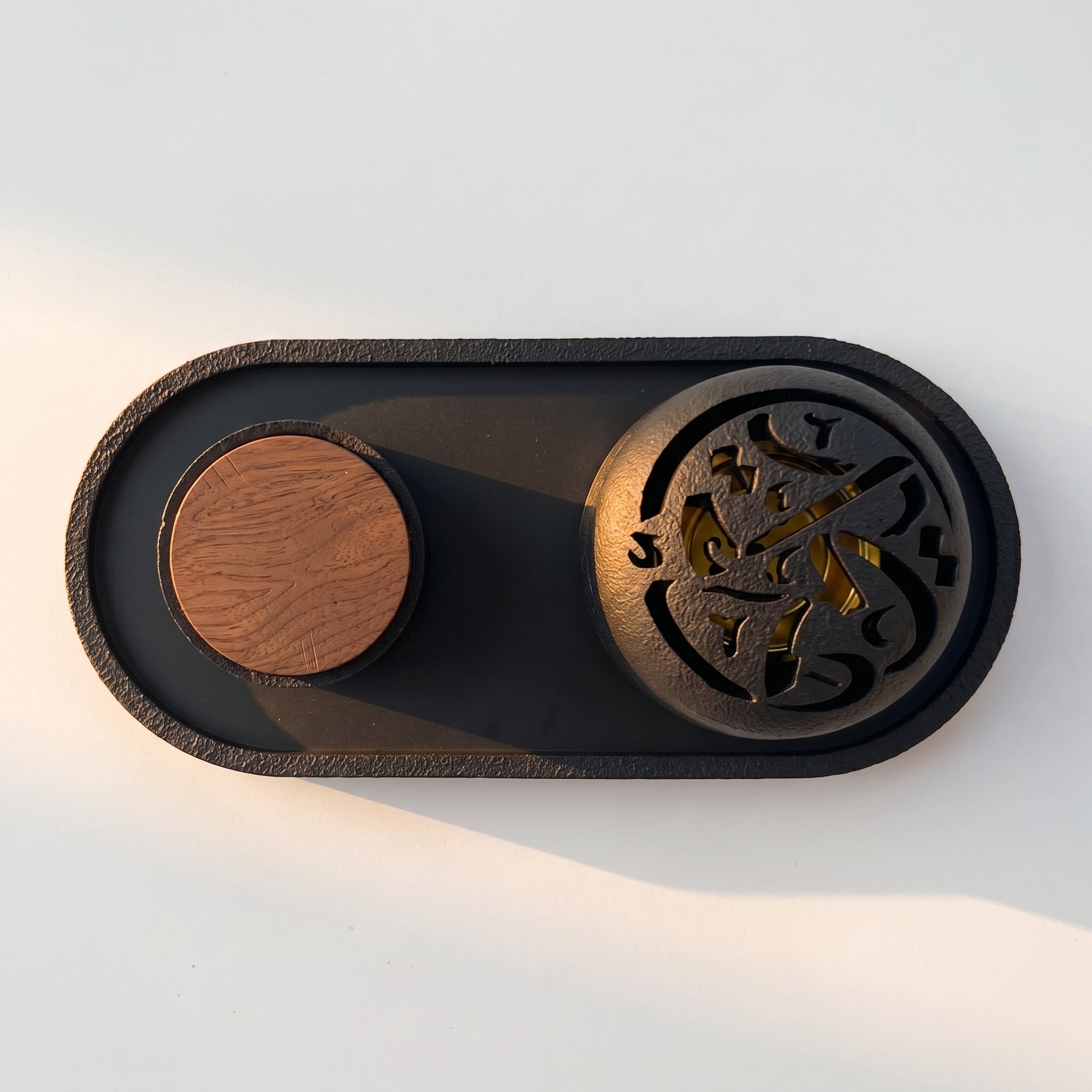 Midnight Aura Incense Burner Set