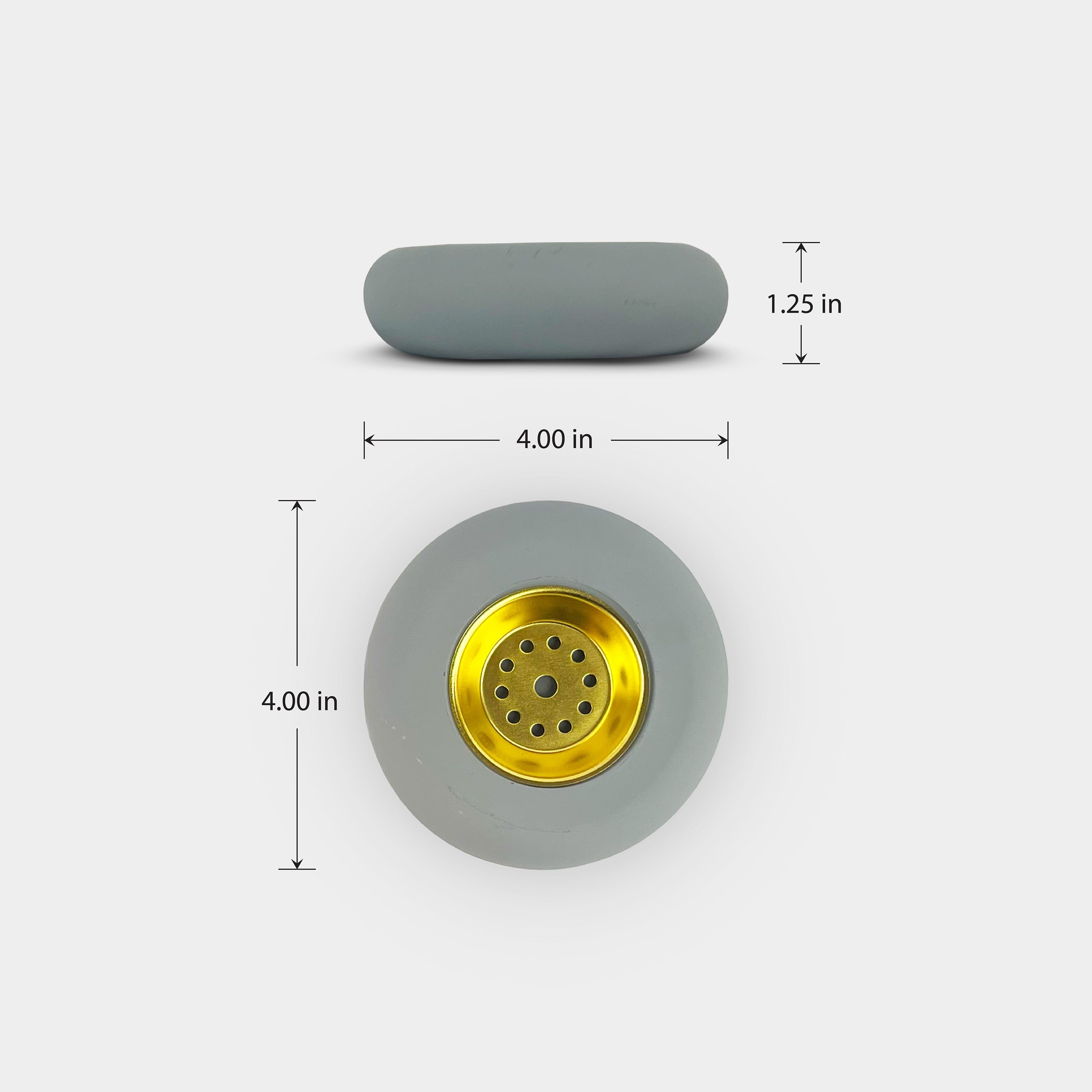 Serenity Ring Gray Incense Burner