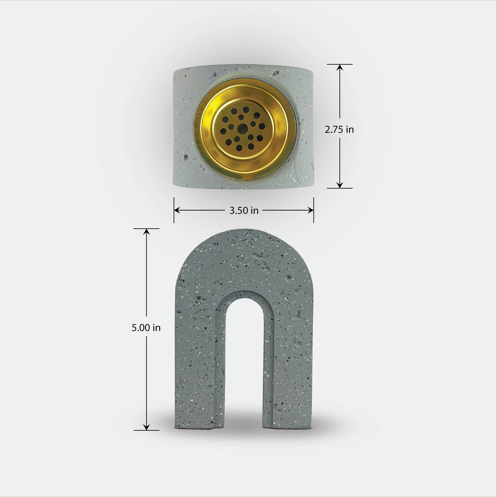Archway Gray Incense Burner