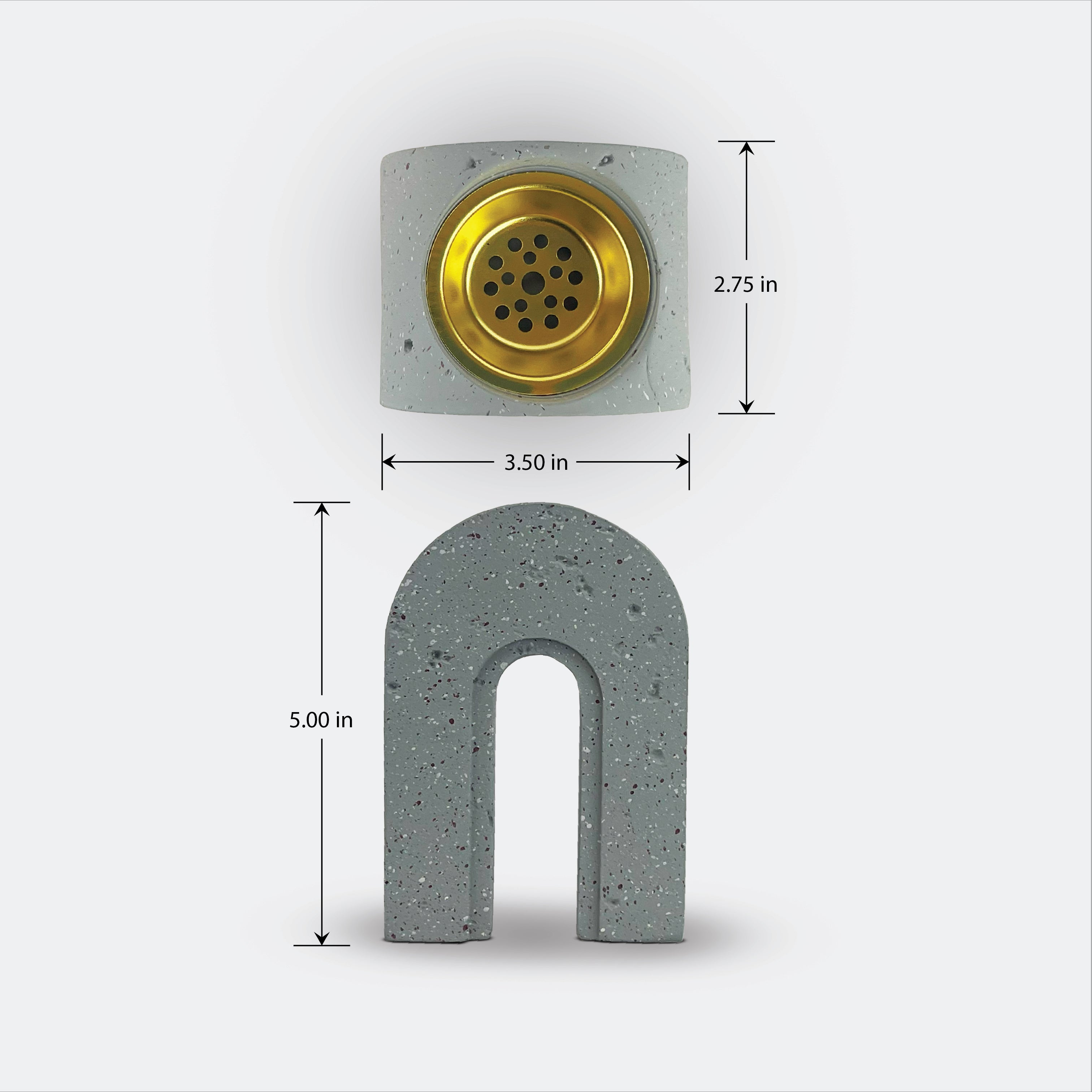 Archway Gray Incense Burner