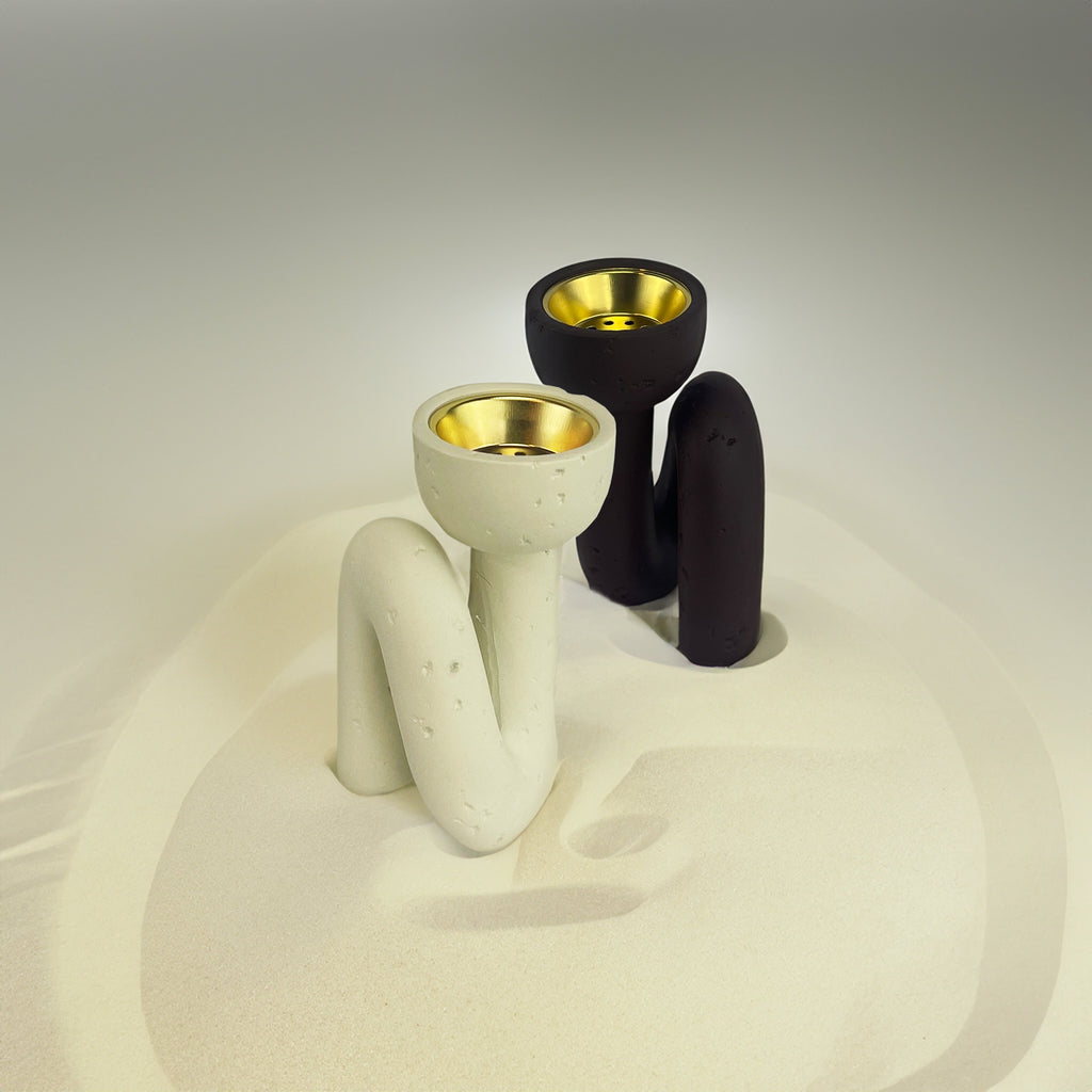 Modern Twist Incense Burner