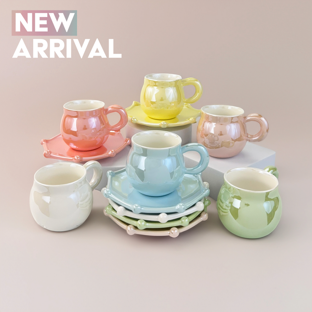 Pearl Glow Cup Set – 6 Colors