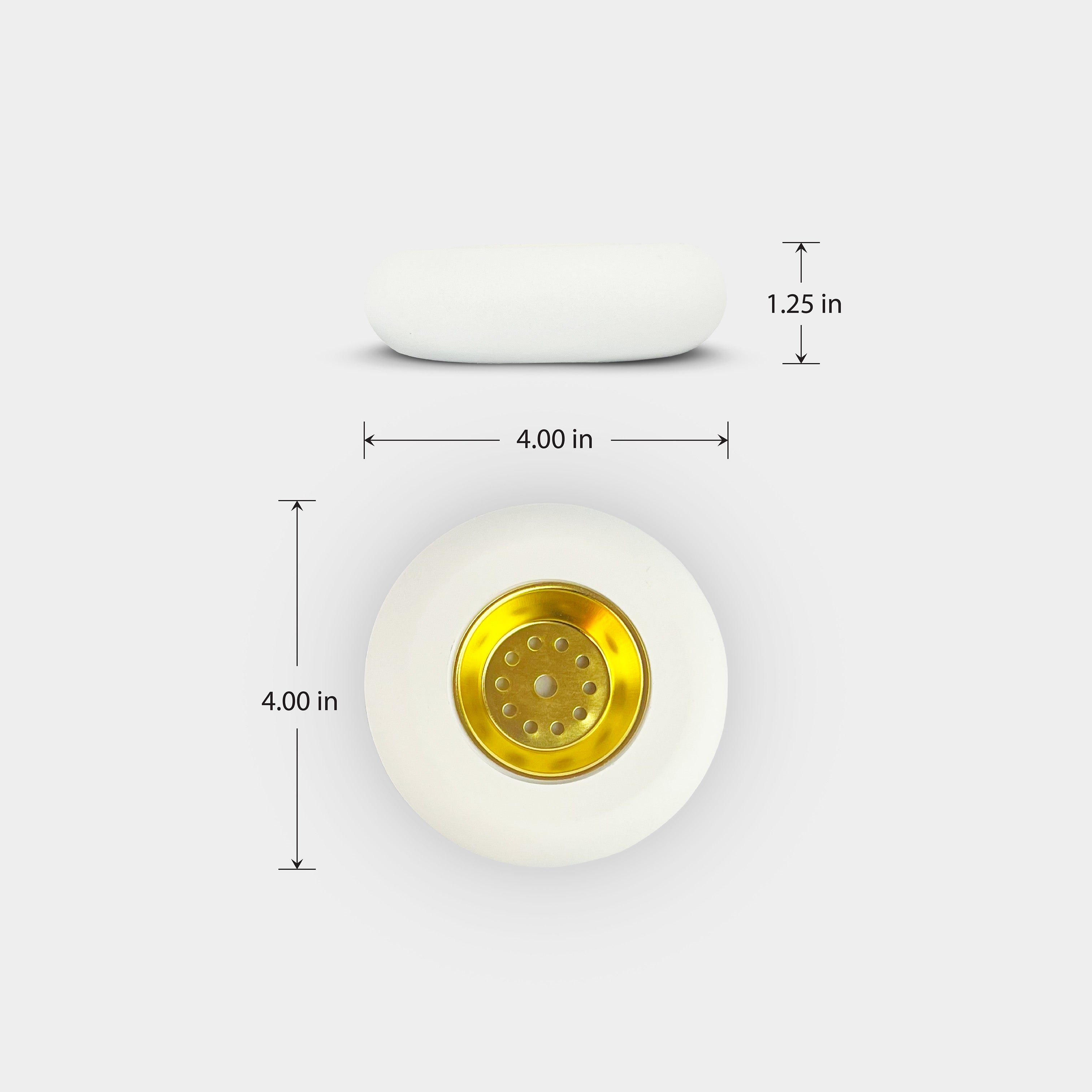 Serenity Ring White Incense Burner