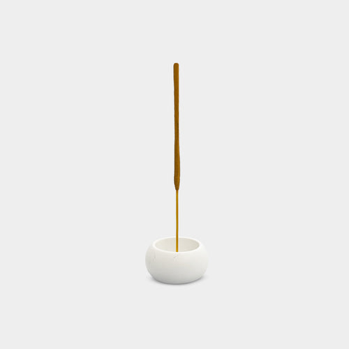 (Pack of 3) White Trio Incense Holder Set